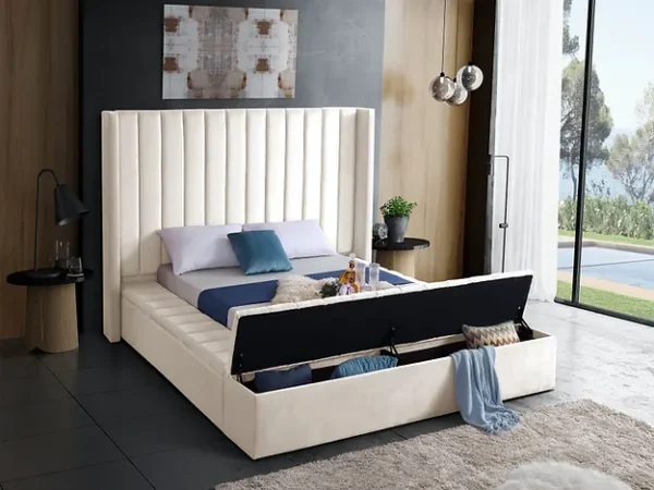 Candler Upholstered Bed - Image 3