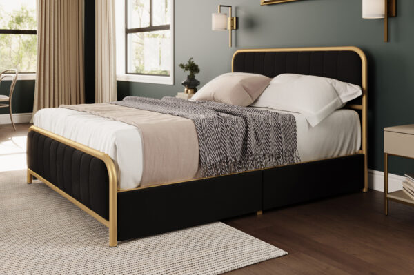 Nora Metal Storage Bed - Image 9