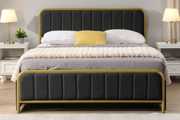 Nora Metal Storage Bed