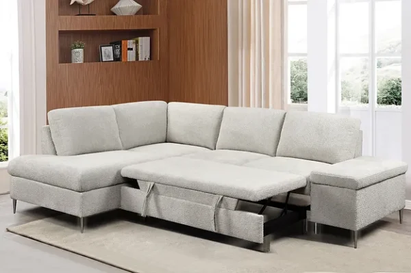 Luxury Sofa  (Boucle Fabric) - Image 3