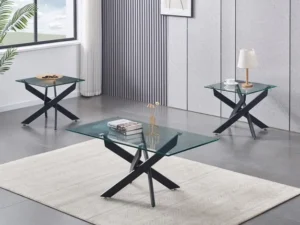 Avia Glass Top Coffee Table