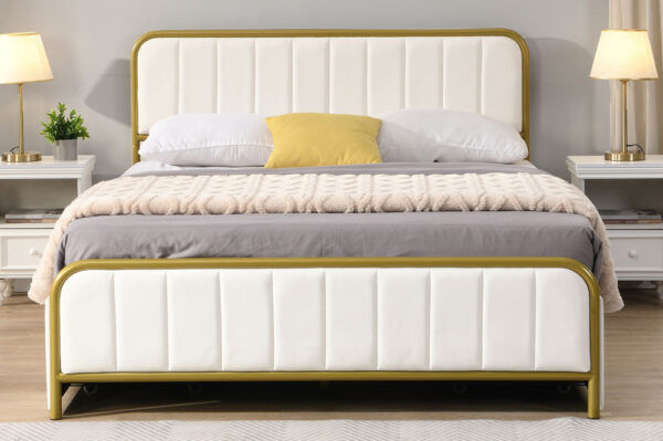 Nora Metal Storage Bed - Image 4