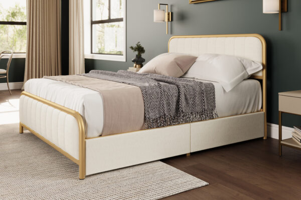 Nora Metal Storage Bed - Image 6