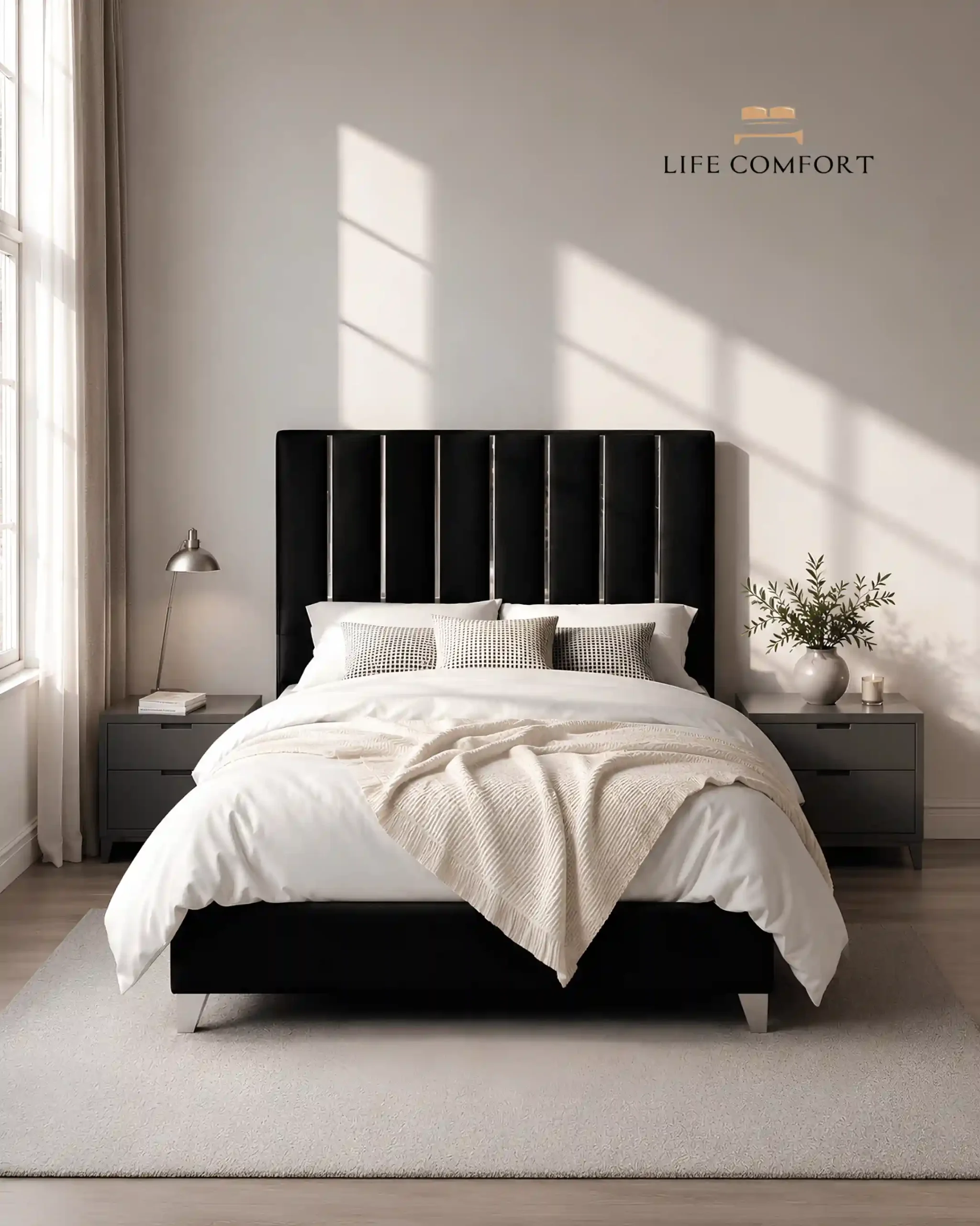 Cambridge High Headboard Bed Frame
