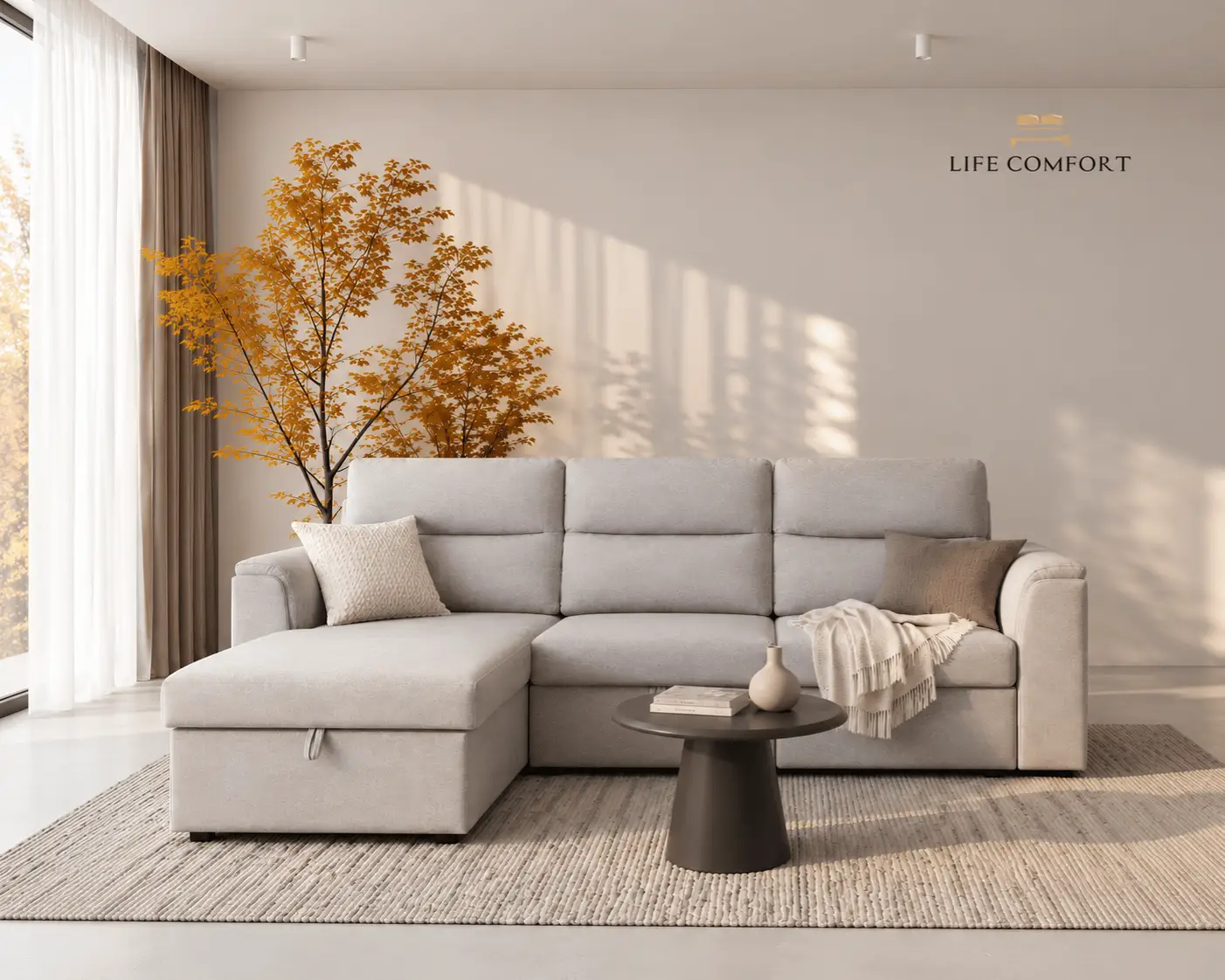Mona Sleeper Sofa Bed with Storage