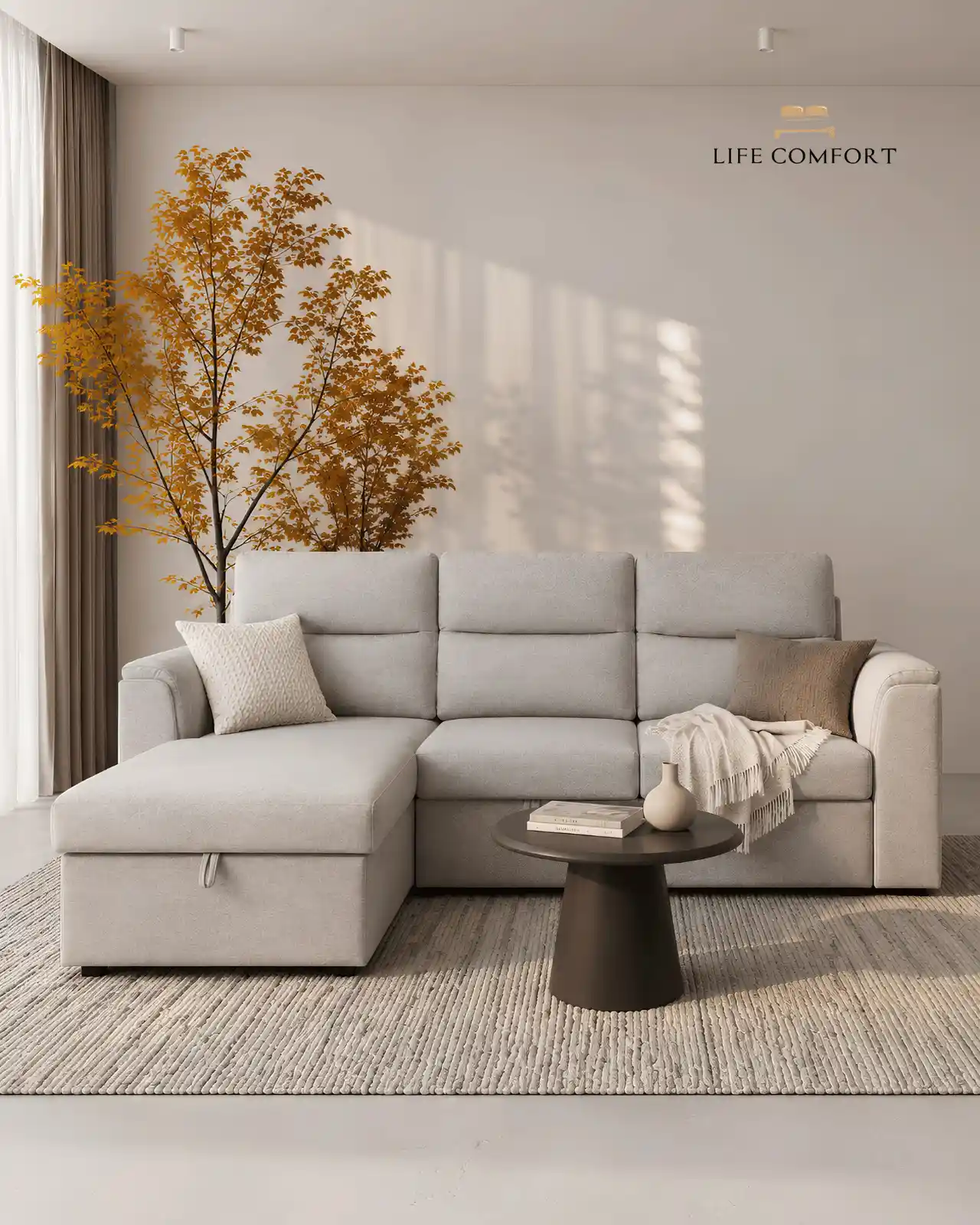 Mona Sleeper Sofa bed, Storage