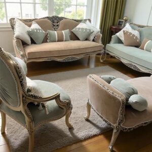 Sofa Set With Center Table -8 Seater set