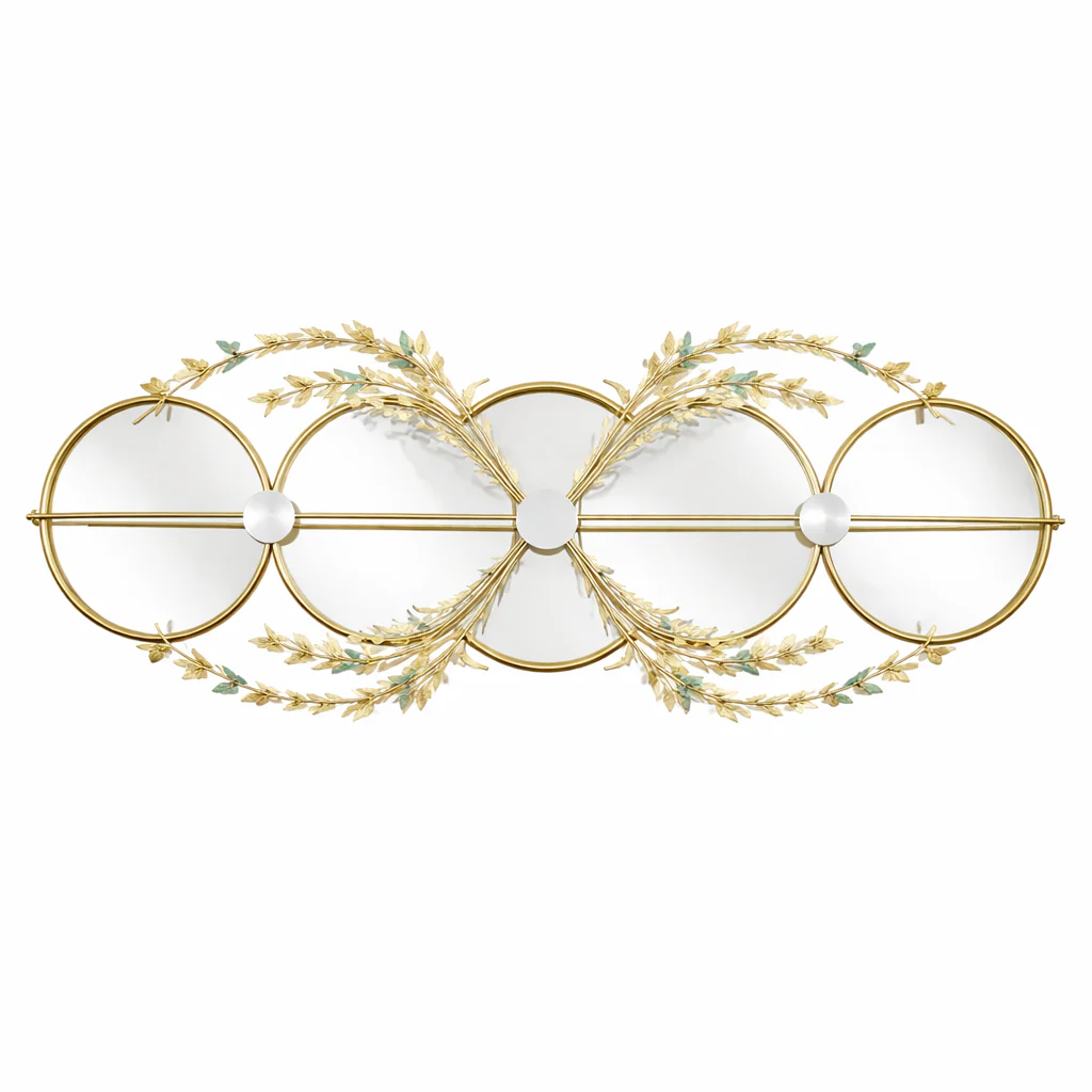 Large Decorative Butterfly Gold Metal Wall Mirror, Decorative Wall Art Home Office Living Room Entryway Decor - Image 8